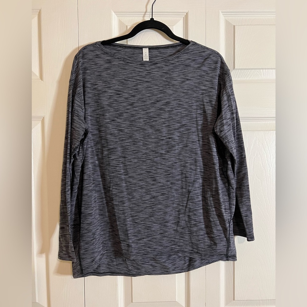 Lululemon, Size 8, grey and black heathered